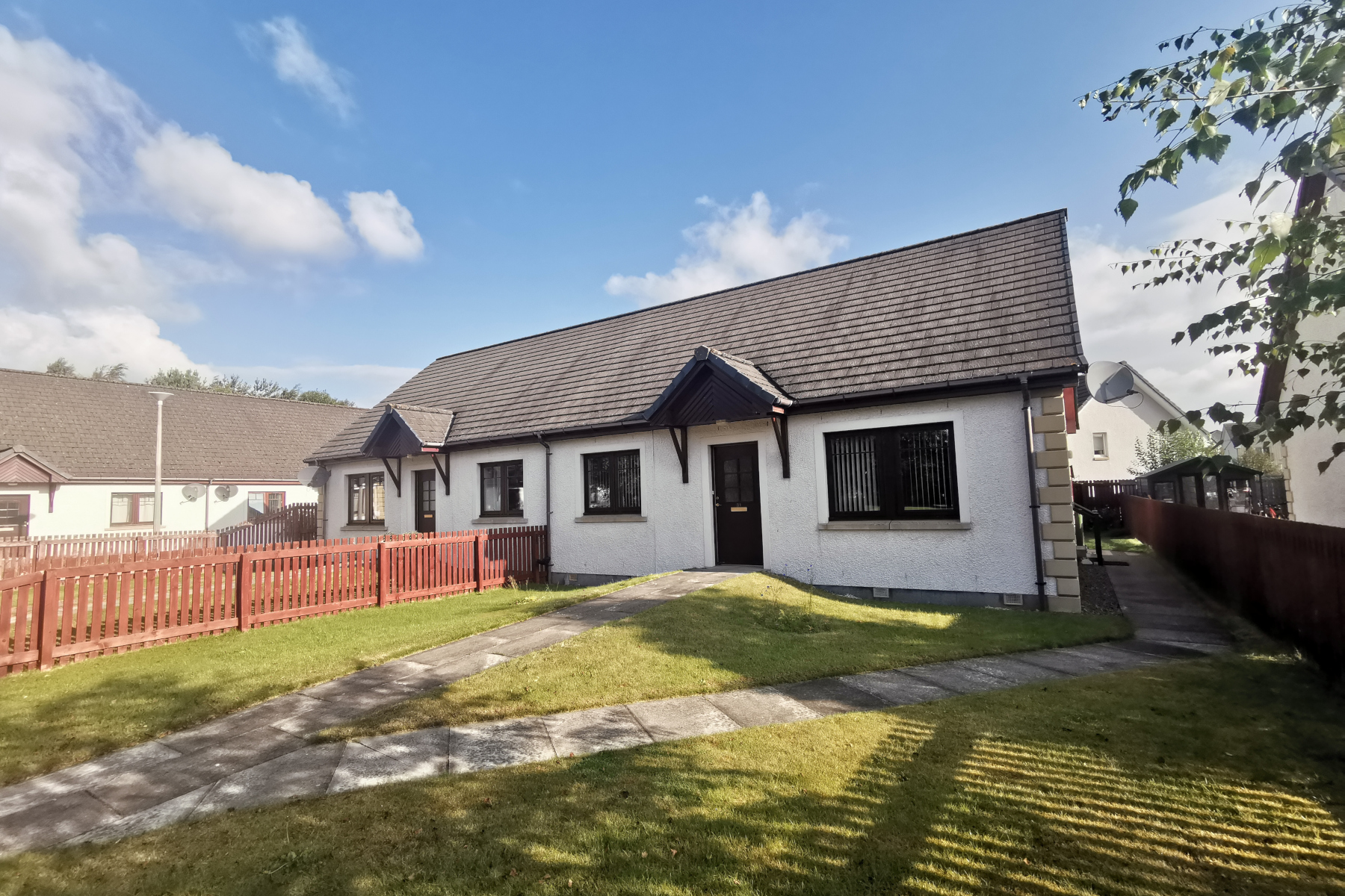 For sale 31 Munro Place, Aviemore. 2 bedroom bungalow. Highland